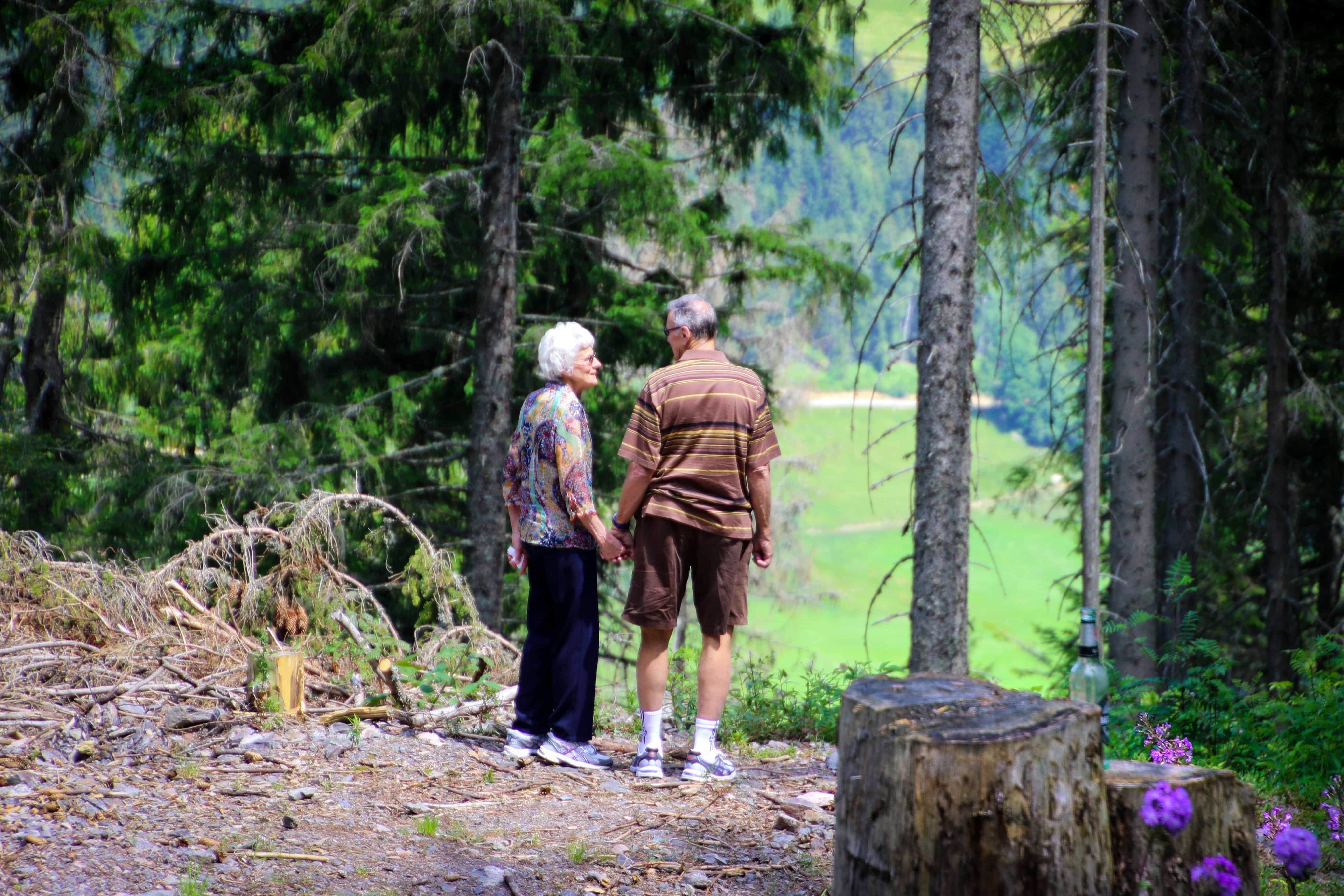 Old couple in Retirement