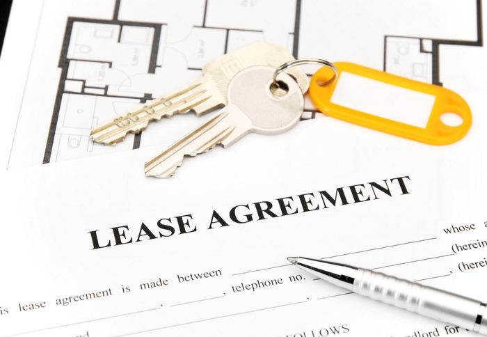 lease agreement document for triple net lease