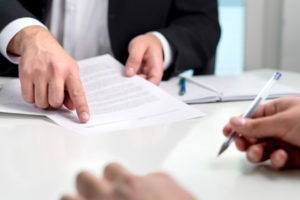Signing a triple net lease agreement